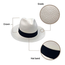 Load image into Gallery viewer, CLASSIC WHITE FEDORA
